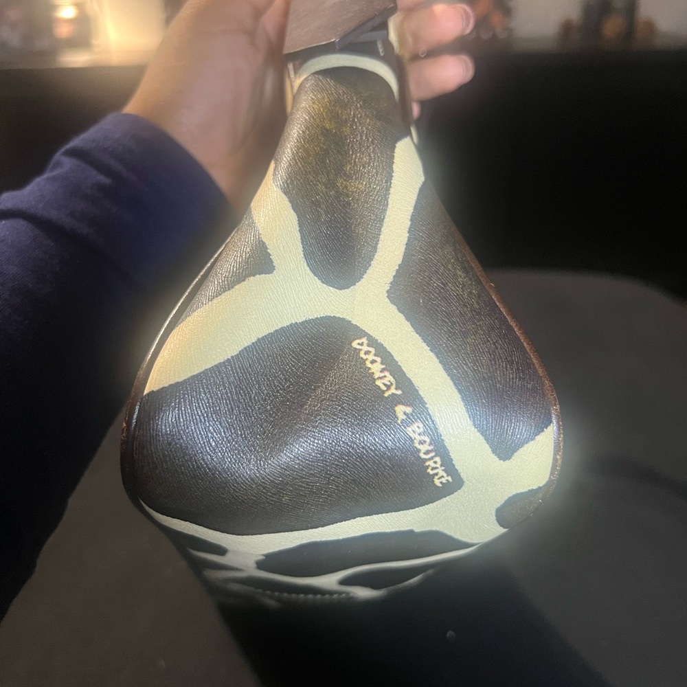 Dooney & Bourke Giraffe Print Shoulder Bag - Picture 4 of 8